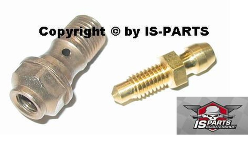 Hohlschraube f&uuml;r Bremsleitung / M10 X 1,00mm links gewinde