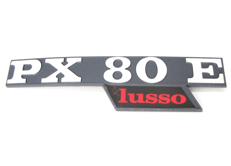 Schriftzug PX80E Lusso PX / für Seitenhaube