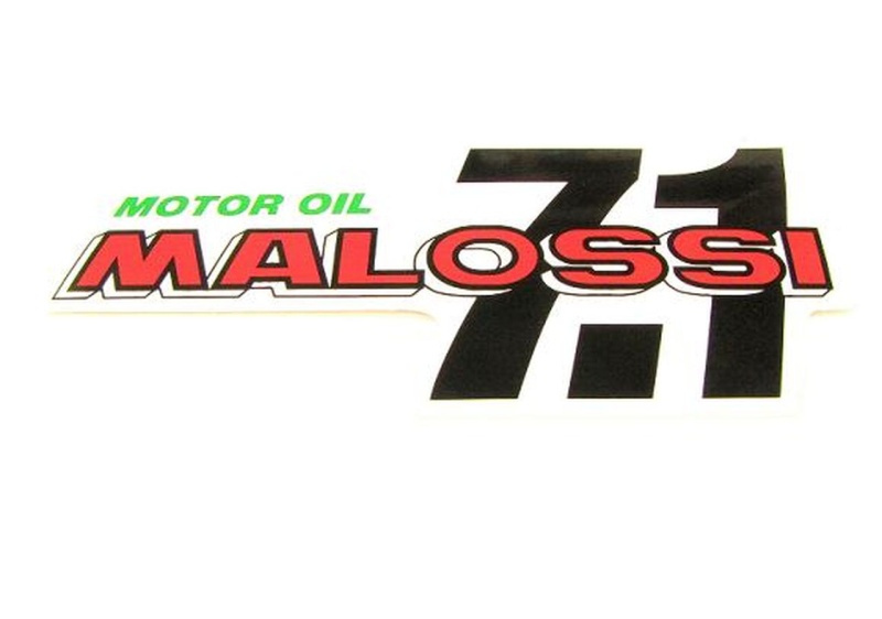 Aufkleber MALOSSI  Motor oil 7.1 / 145mm x 65mm