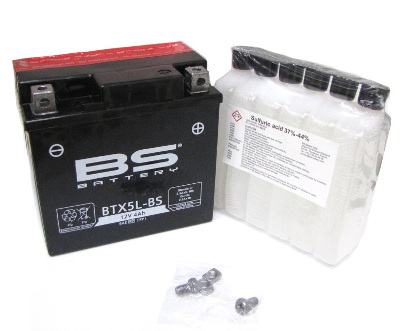 Batterie B&S / BTX5L-BS / CTX5L / YTX5L-BS / wartungsfrei