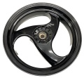 Felge hinten Piaggio NRG MC2 -´98/Gilera Storm / schwarz