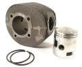 Zylinder komplett Vespa PX 200 Lusso-Cosa Elestart / 12 PS,