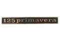 Schriftzug 125 Primavera Heck 11cm lochabst.