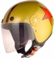Helm Project Flash Jet Cafe´/ red Star / gr S