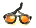 Brille für HLD Jet Helm / orange getönt