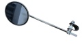 Spiegel mit Lenkerklemme / chrom-rund / Mofa,