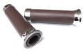 Griffe Vespa PX / Leder dunkel braun m. Chrom