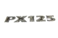 Schriftzug PX125,Seitenhaube für Vespa PX 125 E`98/My