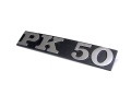 Schriftzug PK50 Seitenhaube