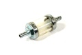 Benzinfilter / OMG / Glas / 6mm / Metallsieb