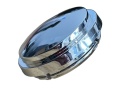 Kappe, chrom, 39mm, Bremstrommel Vespa PX Lusso / Kunststoff