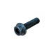 Abreißschraube M7x25mm / INBUS Kopf / schwarz
