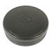 Deckel schwarz / Tachobohrung V50-N , rund