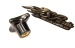 Kreuz Griff / Sterngriff / M8 / Kunststoff schwarz