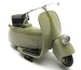 Modell 1:18 / Vespa MP5 (1945),Farbe apricot / Metall